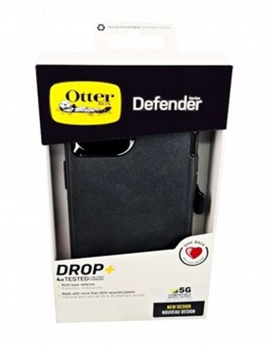 כיסוי OtterBox Defender שחור לגלקסי S22 - מגן 3 שכבות החזק בעולם!! כולל מנשא חגורה