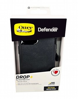 כיסוי OtterBox Defender שחור לגלקסי S21 Ultra - מגן 3 שכבות החזק בעולם!! כולל מנשא חגורה
