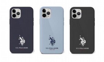 כיסוי סיליקון צבעוני US Polo לאייפון 13 פרו