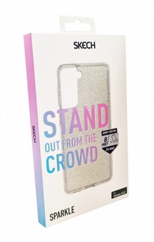 כיסוי Skech לגלקסי S22 Ultra דגם Sparkle שקוף חזק ומנצנץ