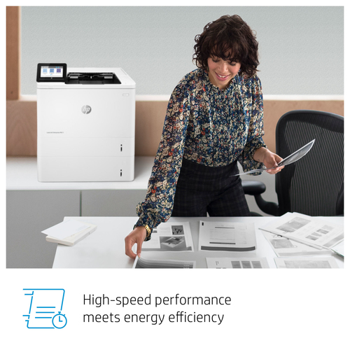 מדפסת לייזר שחור לבן HP LaserJet Enterprise M611dn
