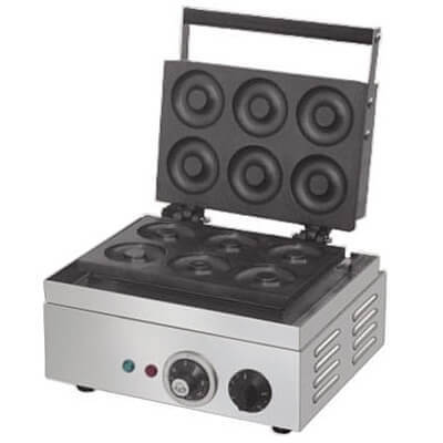 מכשיר מקצועי להכנת דונאטס - 6 שקעים Havaya החוויה flame 22