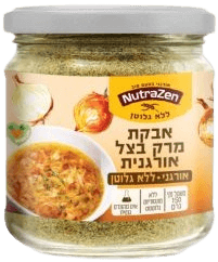 אבקת מרק בצל אורגנית ללא גלוטן 150 גרם