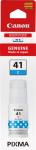 בקבוקון מילוי כחול מקורי Canon GI-41C קנון (6,600 דף)