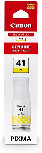 בקבוקון מילוי צהוב מקורי Canon GI-41Y קנון (6,600 דף)