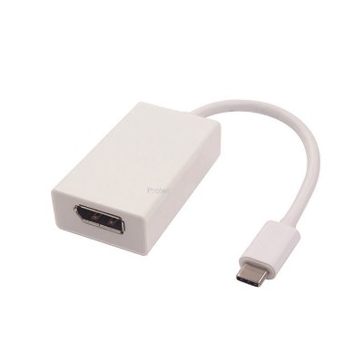 מתאם תצוגה PROTEC DM107 TYPE-C TO DP ADAPTER 