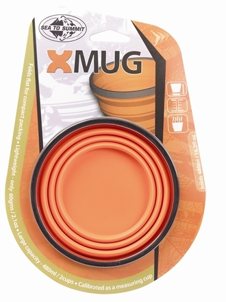 ספל קומפקטי מתקפל X-Mug מבית חברת Sea to Summit