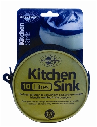 כיור מתקפל 20 ליטר KITCHEN SINK מבית חברת Sea to Summit