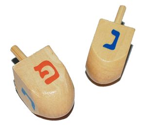 100 סביבון עץ טבעי אותיות צבעוניות נ