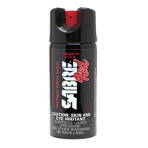 גז מדמיע - ספריי פלפל גדול להגנה עצמית Sabre Red