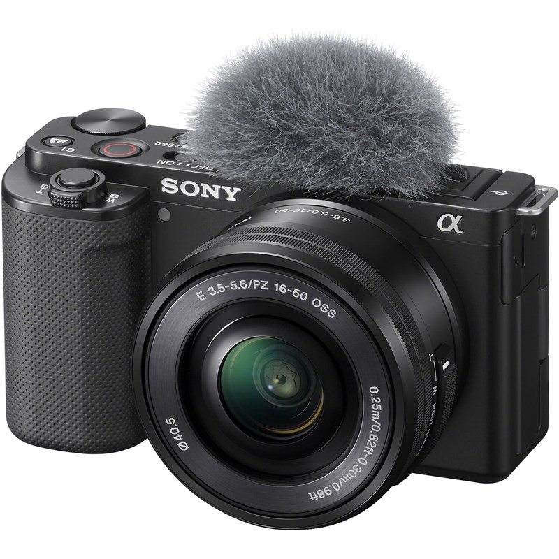 מצלמה קומפקטית סוני Sony ZV-E10 + 16-50mm