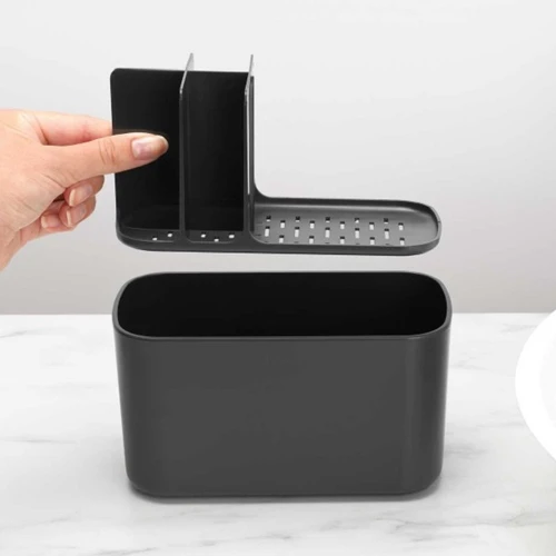 אורגנייזר לאמבטיה, שחור Brabantia - ReNew Y-280085 - עולם הפרזול 03