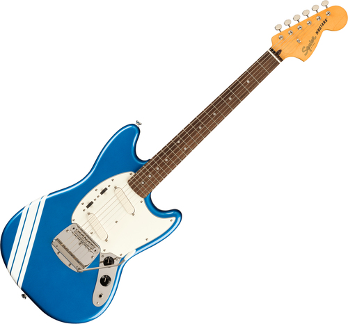 Squier Classic Vibe '60s Competition Mustang Lake Placid Blue w/Olympic White Stripes