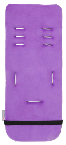 מזרון וריפודית לעגלה או טיולון Comfi-Cush במילוי ספוג זוכר ייחודי - סגול פרחוני