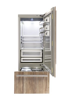 מקרר אינטגרלי הפוך רוחב 75 ס