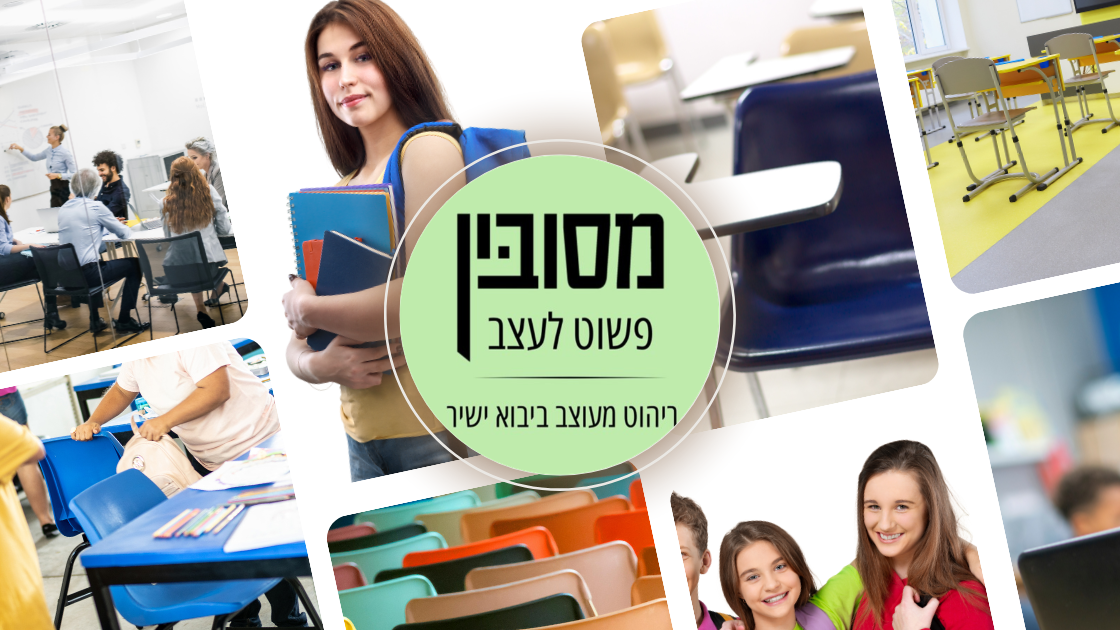 תמונות אוירה של ריהוט למוסדות חינוך