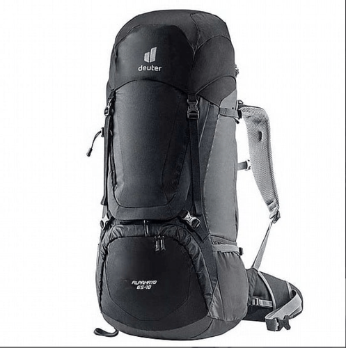 תרמיל מוצ’ילה מדגם Deuter Alpamayo 75+10 שחור