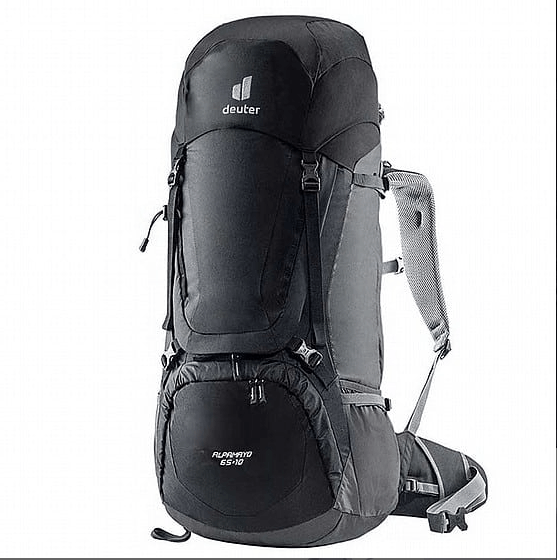 תרמיל מוצ’ילה מדגם Deuter Alpamayo 75+10 שחור