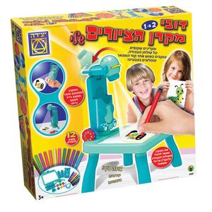 יצירה - דובי 2 ב-1 מקרן הציורים שלי