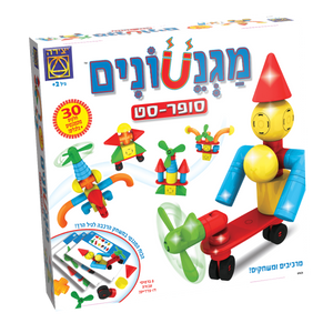 יצירה - מגנטונים סופר סט