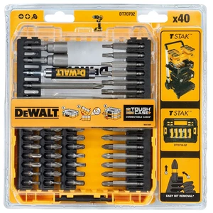 סט ביטים 40 יחידות DeWALT DT70702