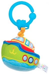 סירת פעילות נתלית רב-תחושתית מקטיפה עם רטט במשיכה