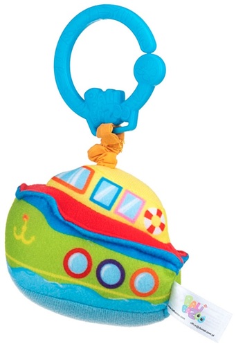 סירת פעילות נתלית רב-תחושתית מקטיפה עם רטט במשיכה