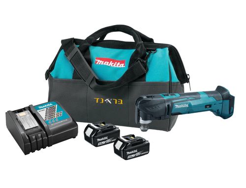 מולטיטול 18V + שתי סוללות 5.0AH