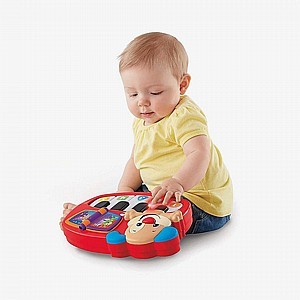 הפסנתר של הכלבלב הנבון בעברית פישר פרייס - fisher-price