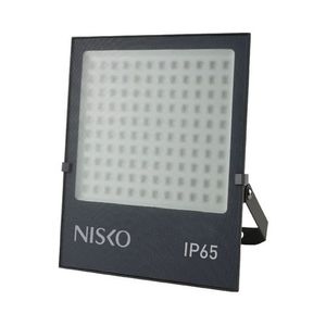 פנס הצפה לד אפור IP65 100W PHANTOM אור ניטרלי Nisko 
