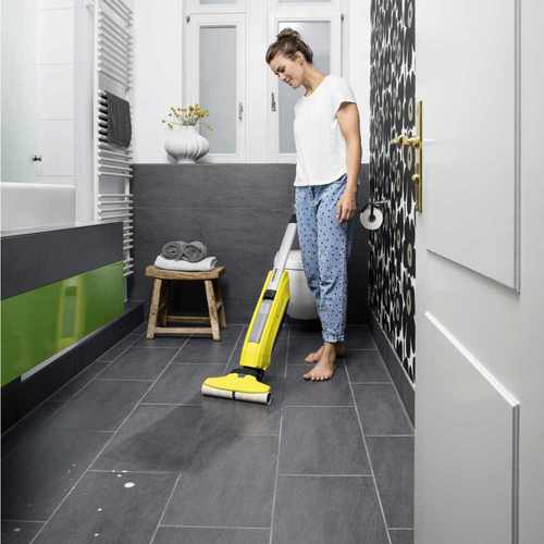 שוטף רצפות ופרקטים אלחוטי KARCHER FC 5