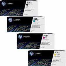 סט טונרים מקוריים HP 508A