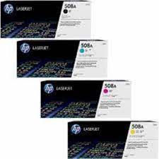 סט טונרים מקוריים HP 508A
