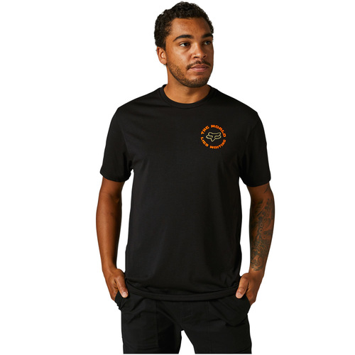 חולצת טי שרט טק שחור - PRE COG SS TECH TEE