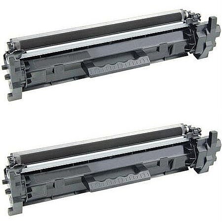 זוג טונרים חלופיים CF217A HP 17A