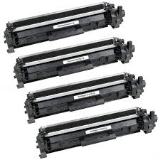 ארבעה טונרים חלופיים CF217A HP 17A