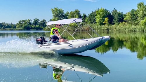 סירה מתנפחת קטמרן קוליברי סי קאט חדשה   KOLIBRI CATAMARAN SEA CAT KM-340CM