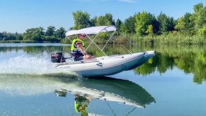 סירה מתנפחת קטמרן קוליברי סי קאט חדשה   KOLIBRI CATAMARAN SEA CAT KM-340CM