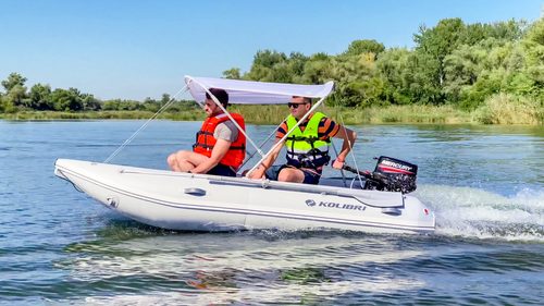 סירה מתנפחת קטמרן קוליברי סי קאט חדשה   KOLIBRI CATAMARAN SEA CAT KM-340CM