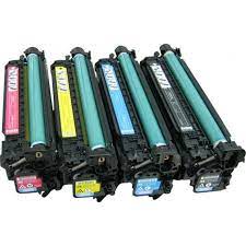 סט 4 טונרים חלופיים HP CE400X-CE401A-CE402A-CE403A