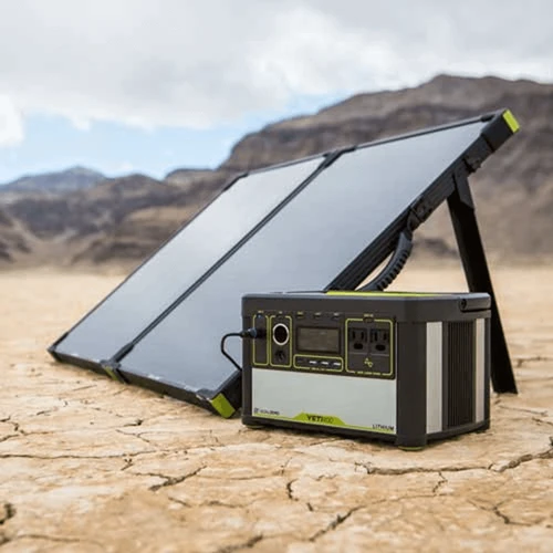 פאנל סולארי 12-22V קשיח מתקפל Boulder 100-