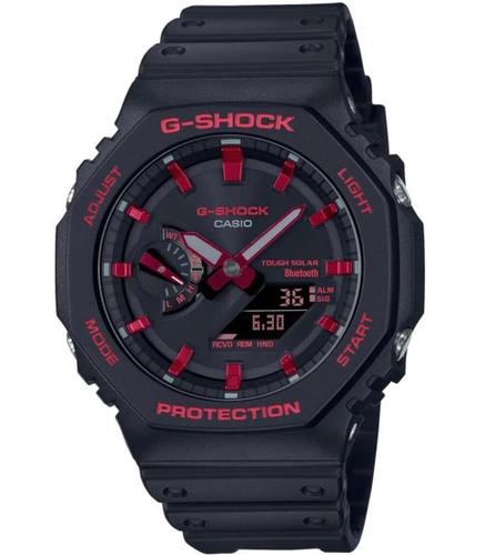 CASIO GA-B2100BNR-1A CARBON מנגנון סולארי ובלוטוס