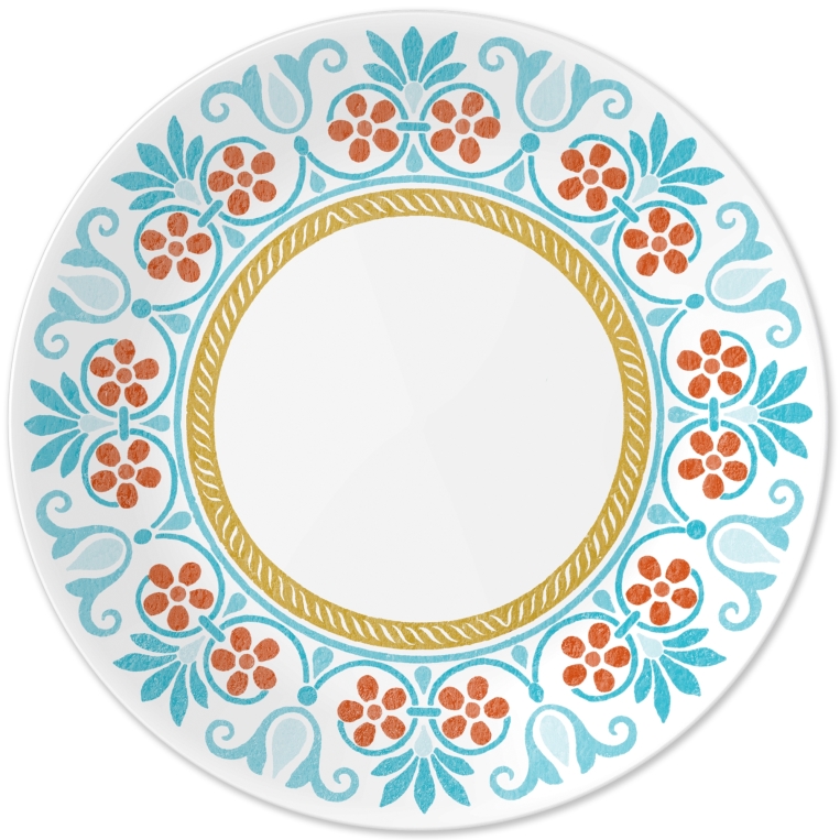 צלחת מנה ראשונה קורנינג 21.5 ס"מ | Corning Ware Terracotta Dreams