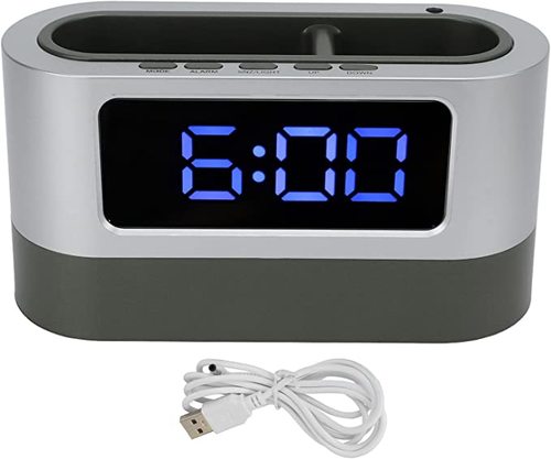 מעמד משרדי כולל שעון דיגיטלי | שעון מעורר Digital Clock