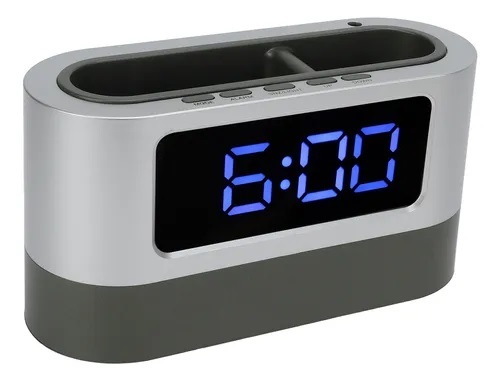 מעמד משרדי כולל שעון דיגיטלי | שעון מעורר Digital Clock