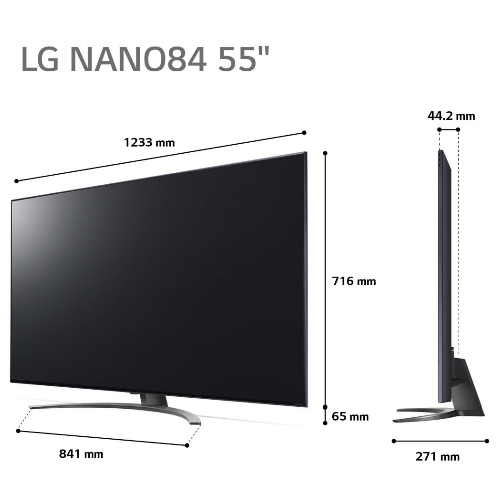 מסך טלויזיה LG 55NANO846QA