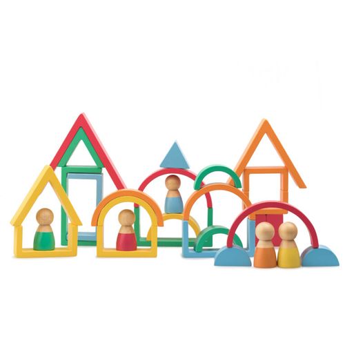 קשתות מונטסוריות - משחק בנייה, שיווי משקל ודמיון