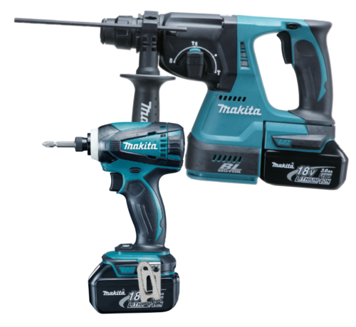 סט פטישון + מברגה 18V - מקיטה Makita - דגם DLX2122T  