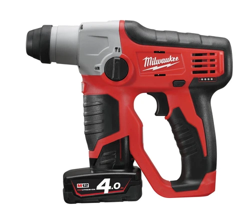 פטישון נטען 12V ערכה עם 2 סוללות 4 אמפר  Milwaukee  M12H