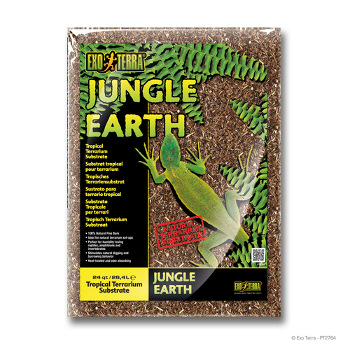 אקזוטרה מצע ג'ונגל לזוחלים 26.4 ליטר ExoTerra Jungle Earth